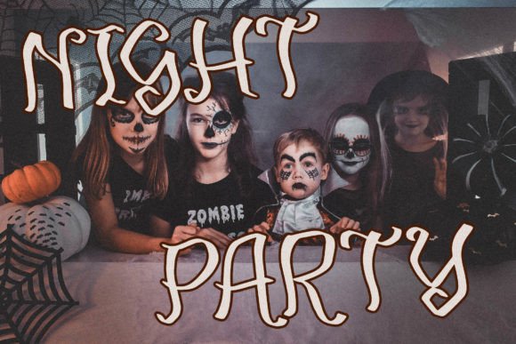 Merona Danger Font PNG with transparent background - Preview 6