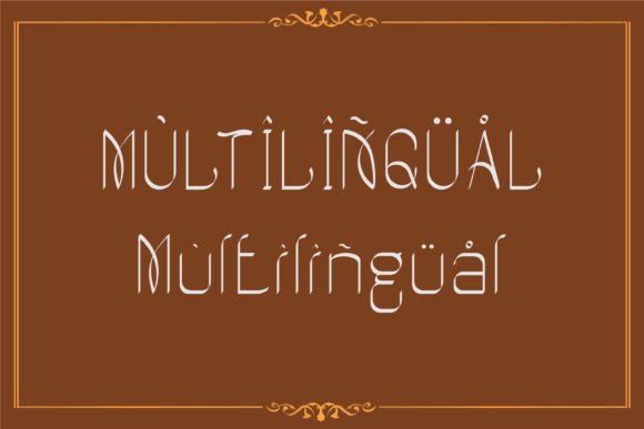 Namera Font PNG with transparent background - Preview 3