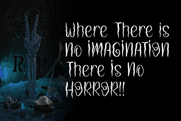 Nightmare Season Font PNG with transparent background - Preview 1