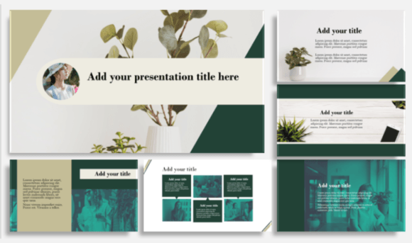 Powerpoint Presentation Template Graphic - Digital