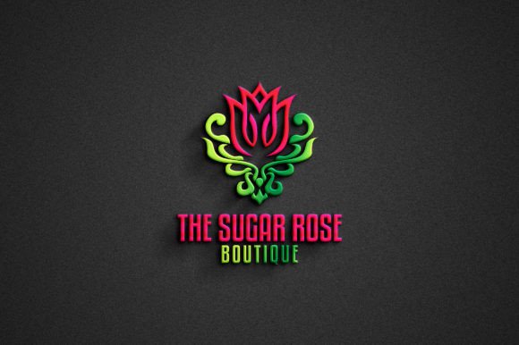 Beautiful Modern Rose Design Logo