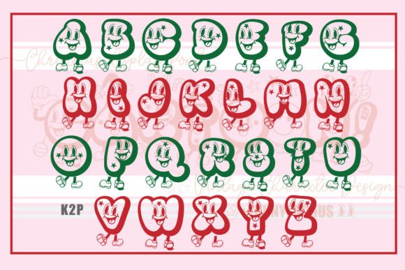 Christmas Cartoon Font - Preview 1