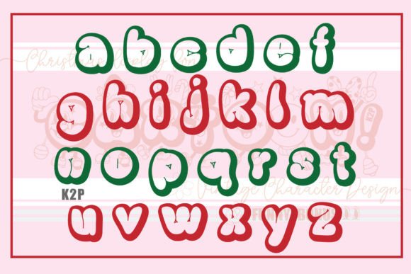 Christmas Cartoon Font - Preview 2