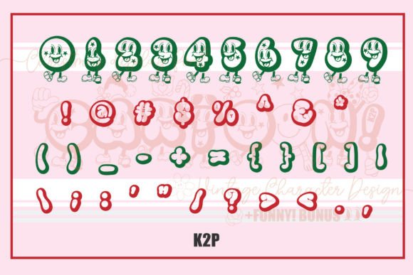 Christmas Cartoon Font - Preview 3