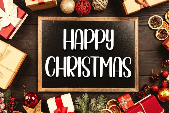 Christmas Market Font - Preview 1