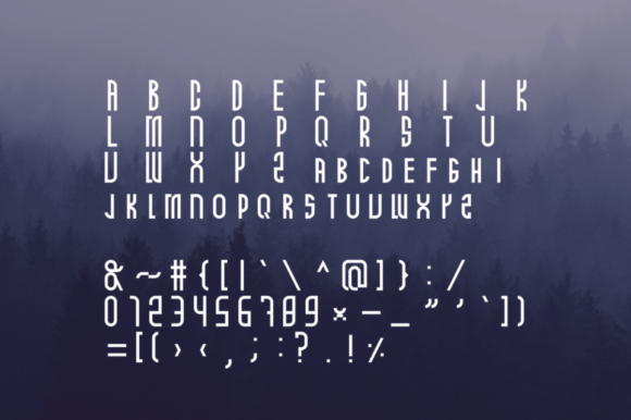 Detry Font - Preview 1