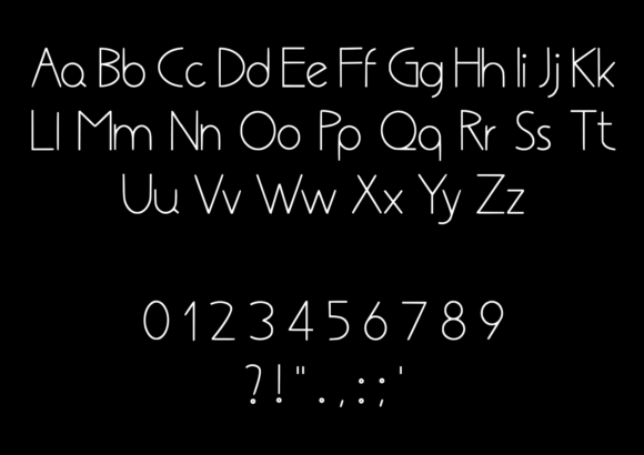 Noir Sans Font PNG with transparent background - Preview 1