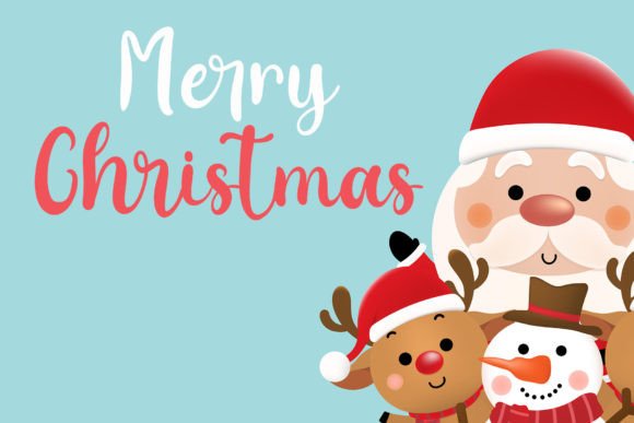 Alitha Christmas Font - Preview 1