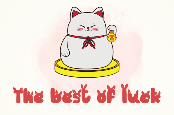 Cat Lover Font - Preview 1