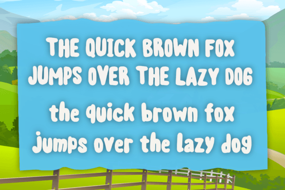 Fresh Milk Font - Preview 3
