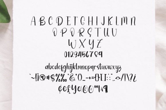 Handmade Font - Preview 4