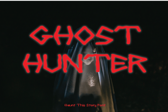 Hellow Spooky Font PNG with transparent background - Preview 2