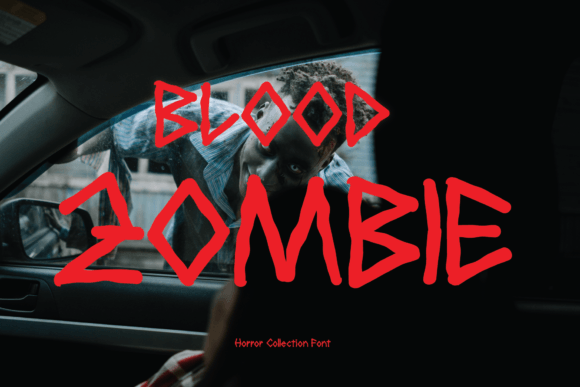 Hellow Spooky Font PNG with transparent background - Preview 6
