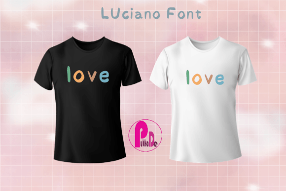 Luciano Font PNG with transparent background - Preview 4