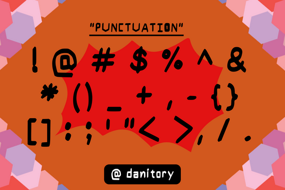 Manymany Font PNG with transparent background - Preview 4