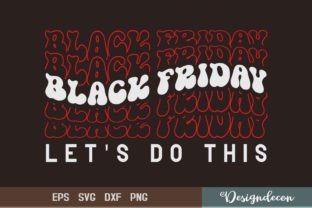 Black Friday Retro Groovy SVG PNG Graphic by Designdecon · Creative Fabrica