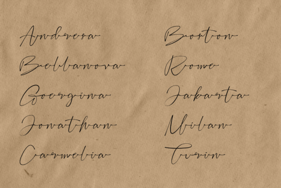 Bofly Font - Preview 4
