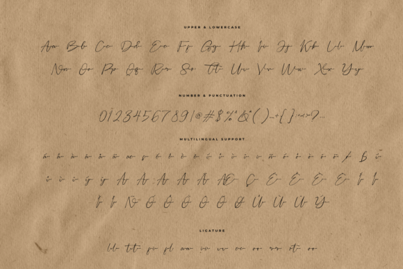 Bofly Font - Preview 5