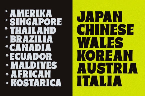Brundox Font - Preview 5