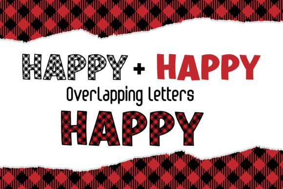 Buffalo Plaid Font - Preview 1