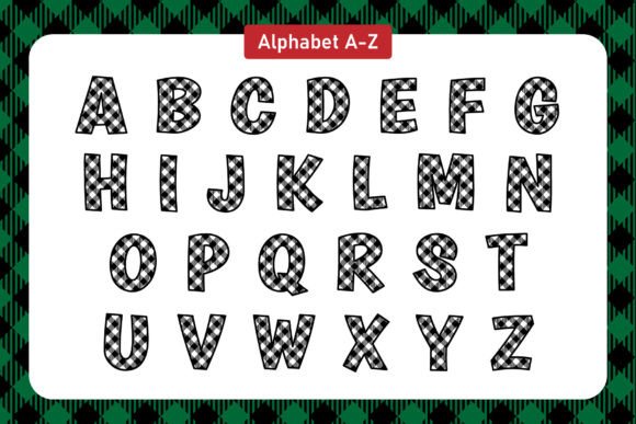 Buffalo Plaid Font - Preview 2