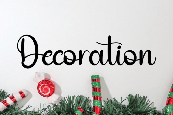 Candy Christmas Font - Preview 2