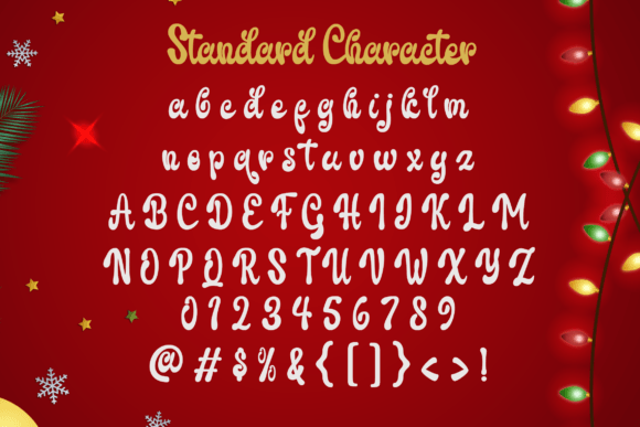 Christmas Onlovia Font - Preview 1