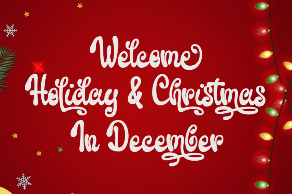 Christmas Onlovia Font - Preview 3