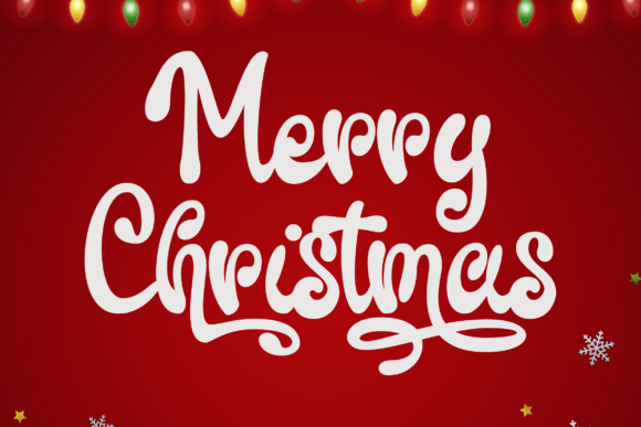 Christmas Onlovia Font - Preview 4