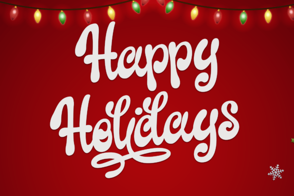 Christmas Onlovia Font - Preview 5