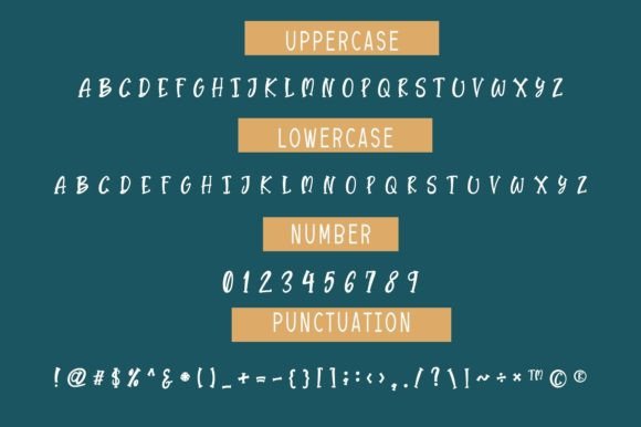 Christmas Twitch Font - Preview 1