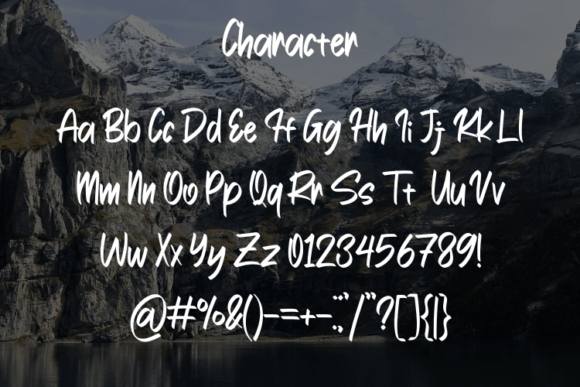 Colosal Font PNG with transparent background - Preview 1