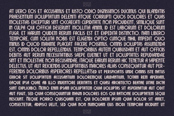 Dechor Rothen Font - Preview 3