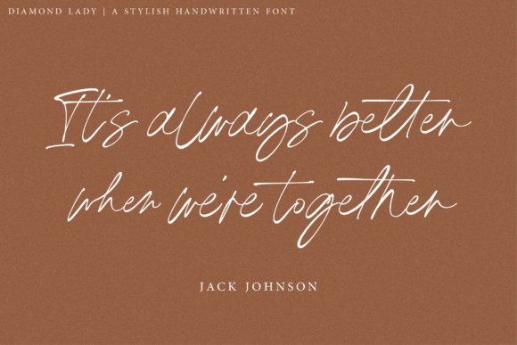 Diamond Lady Font - Preview 6