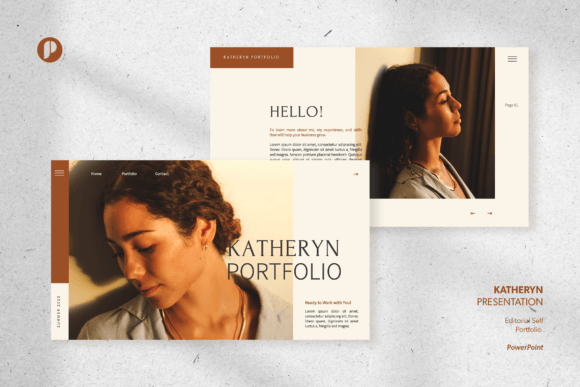 Editorial Self-portfolio Presentation