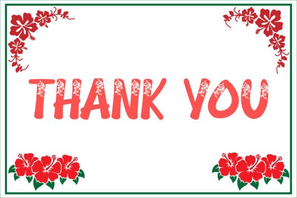 Floral Font - Preview 3