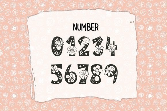 Flowers Bloom Font - Preview 2