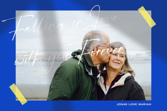 Franky Rain Font - Preview 1
