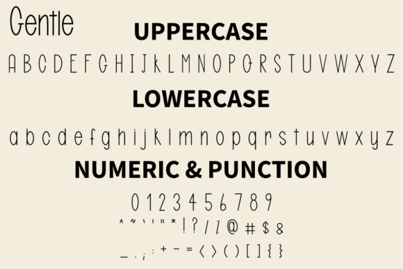 Gentle Font - Preview 4