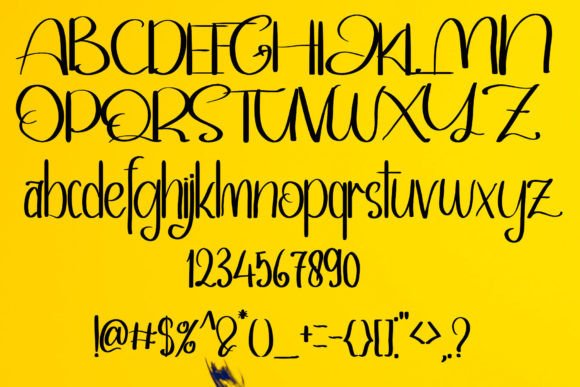 Gosong Font - Preview 3