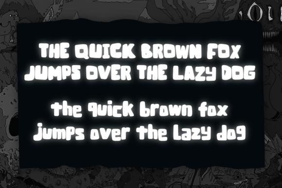 Limbo Font PNG with transparent background - Preview 3