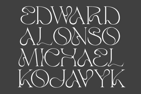 Rabenk Font PNG with transparent background - Preview 6