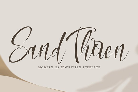 Sand Thoren Font by Pineungtype & Missinklab · Creative Fabrica
