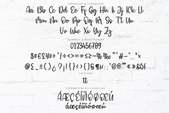 Simple Party Font PNG with transparent background - Preview 5