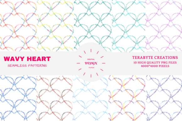 WAVY HEART PATTERN