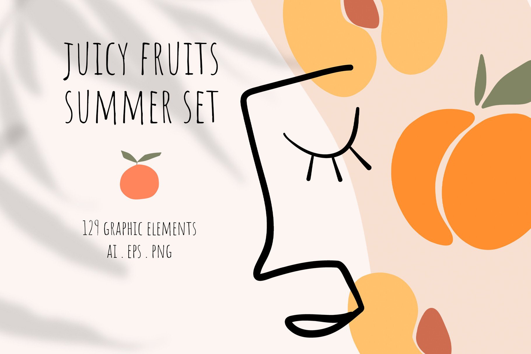 Abstract Summer Set Graphic by Lshvsk · Creative Fabrica