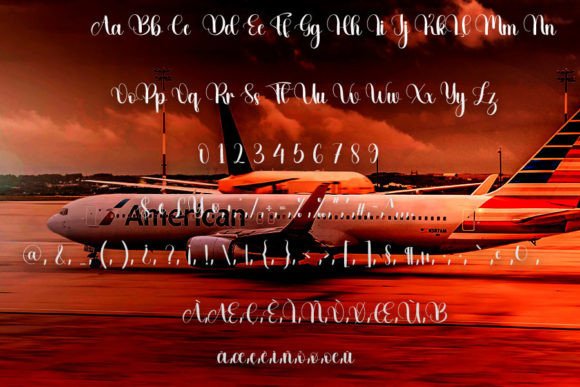 Airline Font - Preview 4