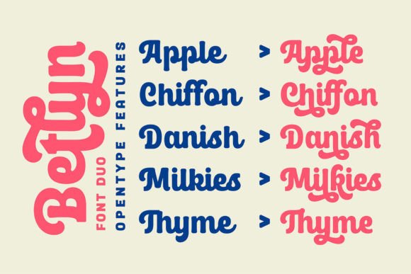 Betlyn Font - Preview 3