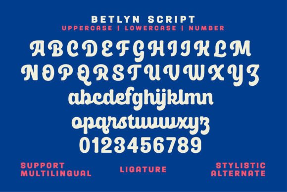 Betlyn Font - Preview 4