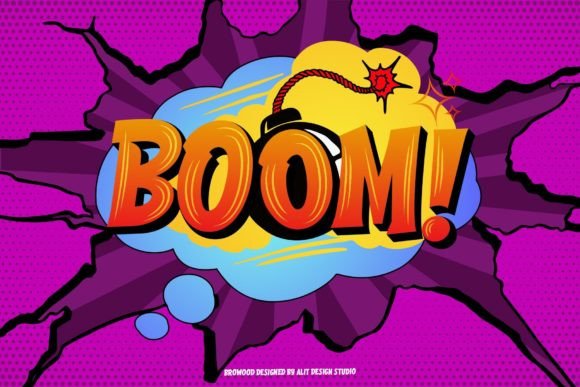 Browood Font - Preview 3